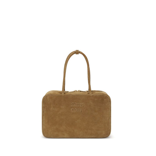 Sac à main en daim Miu Miu Beau