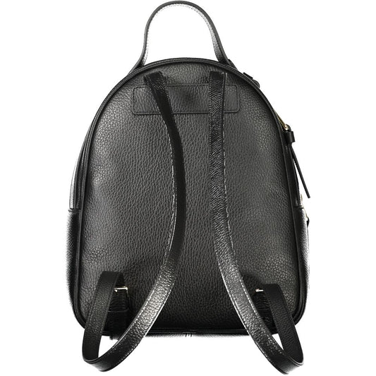 Coccinelle Schwarzer Lederrucksack