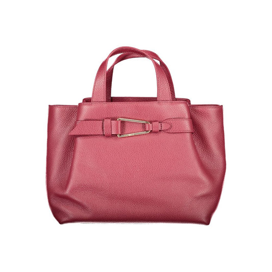 Sac à main en cuir violet Coccinelle