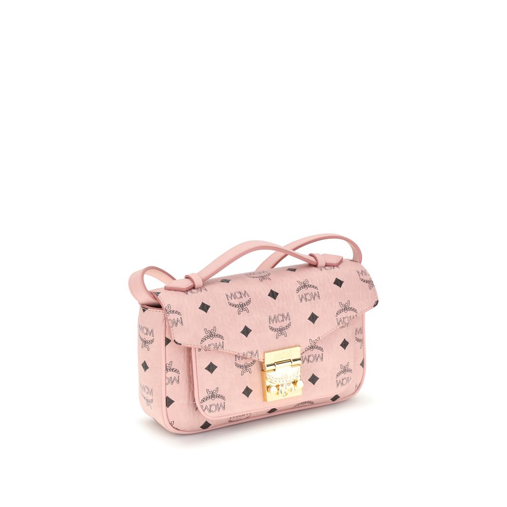 MCM Handtasche aus bedrucktem Kunstleder