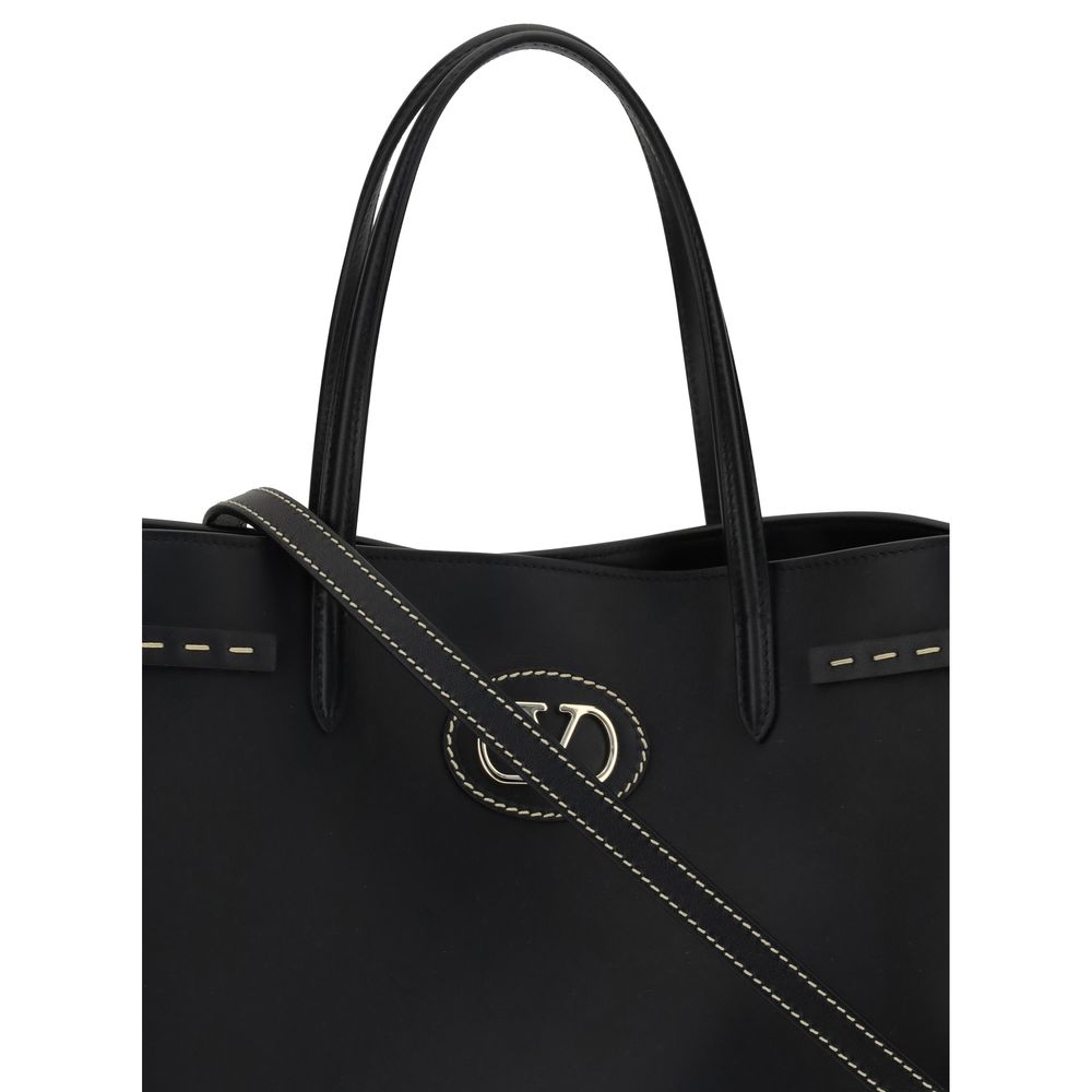 Valentino Garavani Antibes mittelgroße Lederhandtasche
