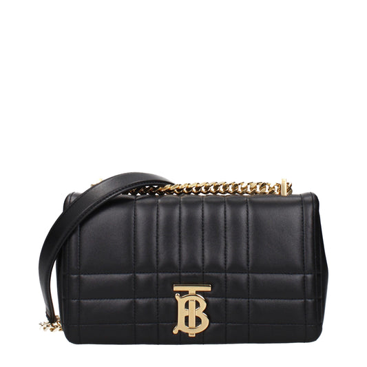 Burberry Black Leather Crossbody Bag