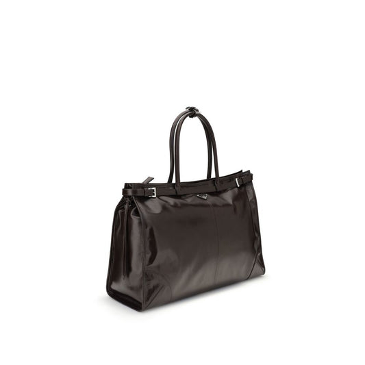 Sac de sport en cuir Prada
