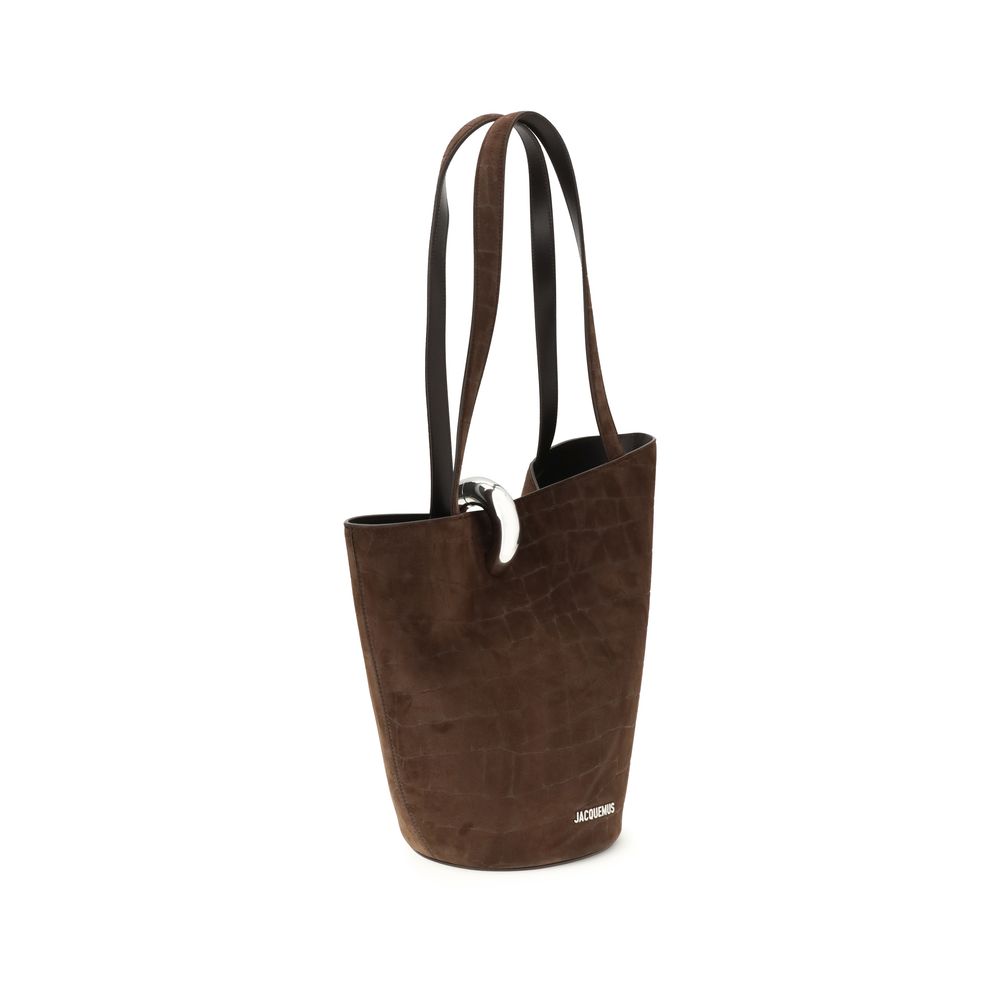 Jacquemus Asymmetrical Bucket Bag
