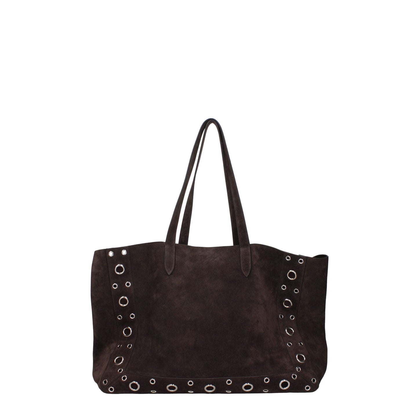 Valentino Garavani – Schultertasche aus braunem Leder