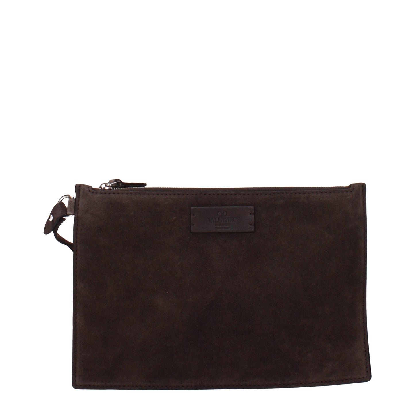 Valentino Garavani – Schultertasche aus braunem Leder