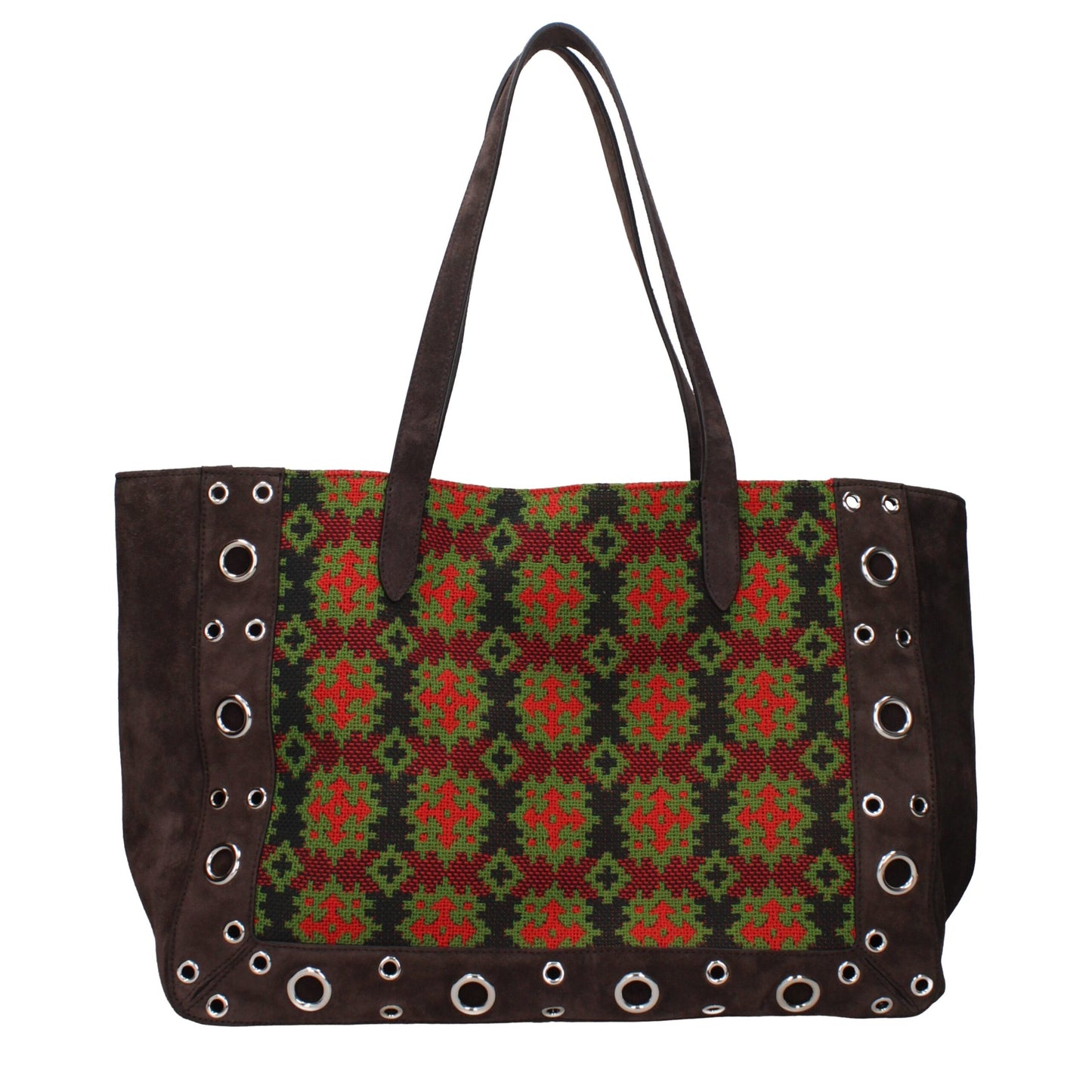 Valentino Garavani – Schultertaschen aus braunem Leder