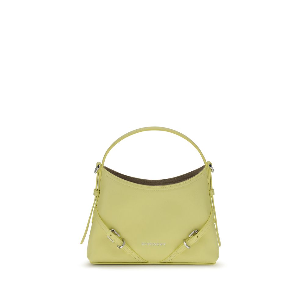 Sac à main Bos Taurus en cuir de veau jaune Givenchy