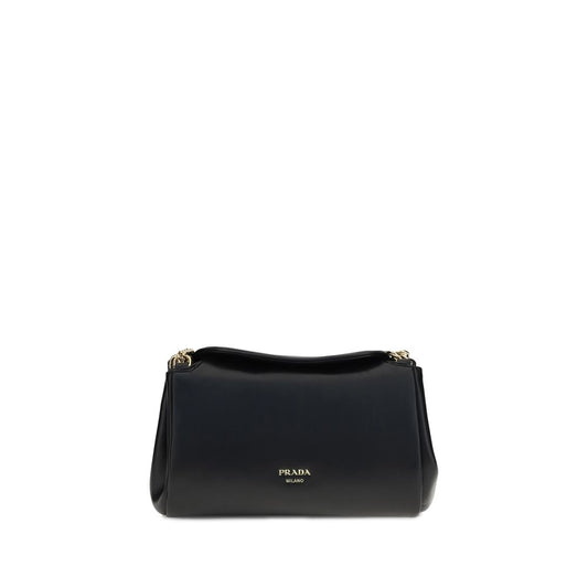 Prada Black Lamb Ovis Aries Aries Shoulder Bag