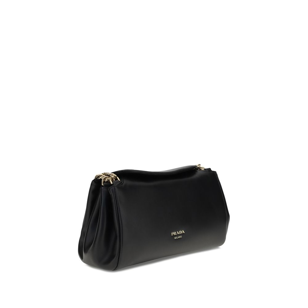 Sac bandoulière Prada Black Lamb Ovis Aries