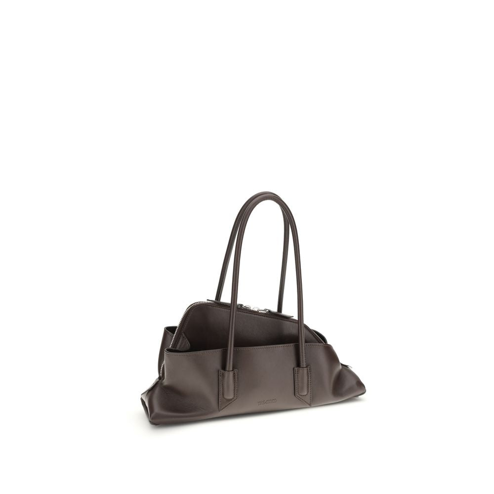 The Attico Brown Calf Leather Bos Taurus Handbag