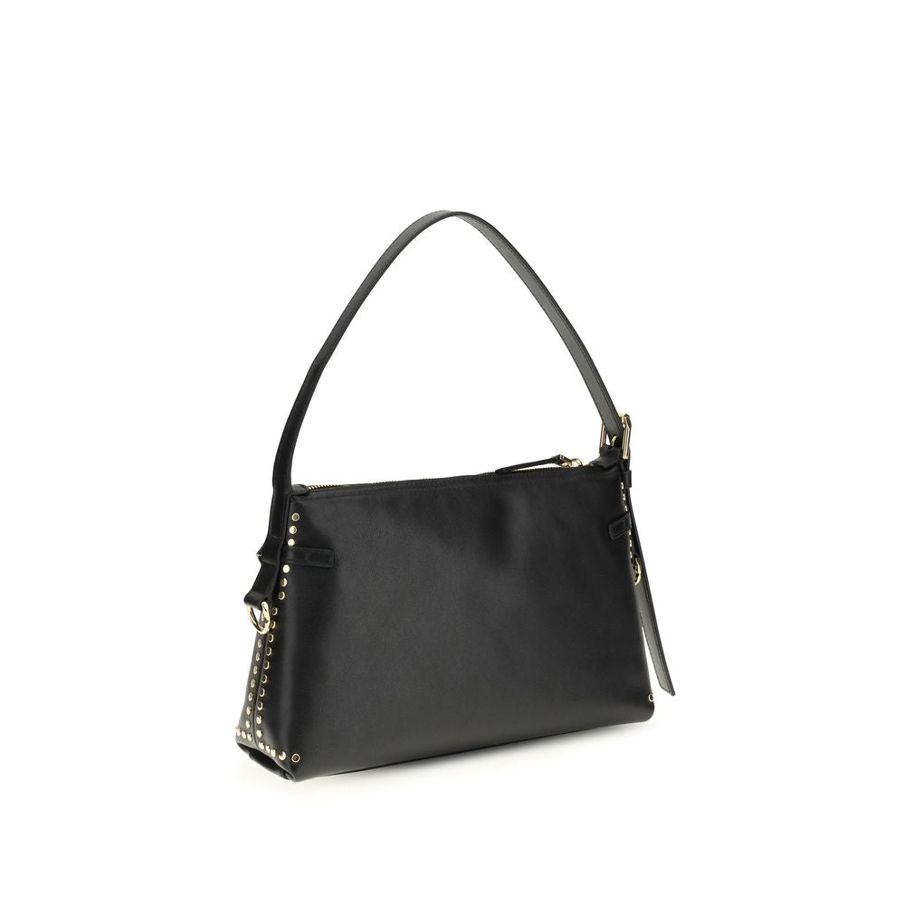 Givenchy Schultertasche aus schwarzem Kalbsleder, Modell Bos Taurus