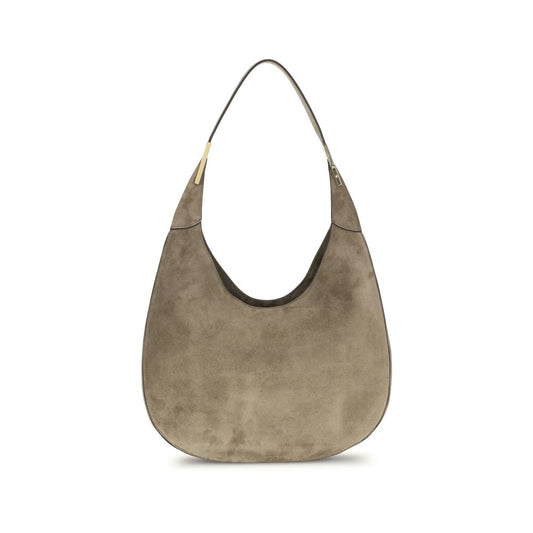 Sac bandoulière Bos Taurus en cuir de veau beige Savette