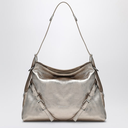 Givenchy Voyou Medium Laminated Leather Bag