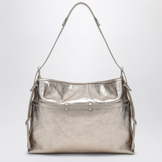 Givenchy Voyou Medium Laminated Leather Bag