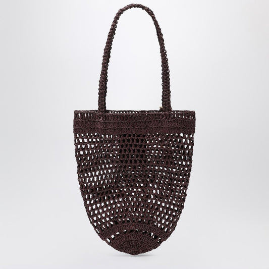 Chloé Small Summer Banana Tote Bag In Brown