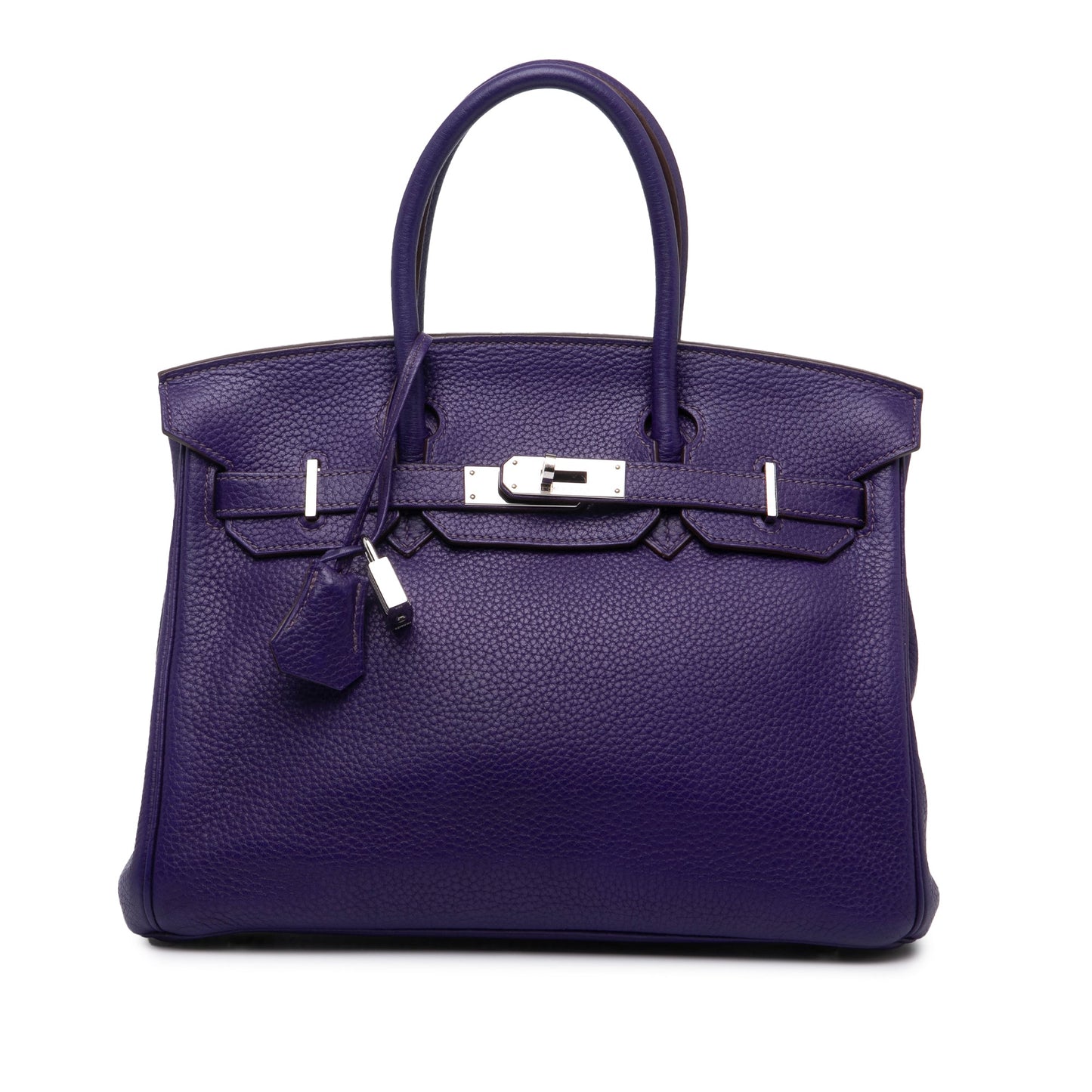 Gebraucht: Hermès Clemence Birkin 30 – Iris Purple (2010)