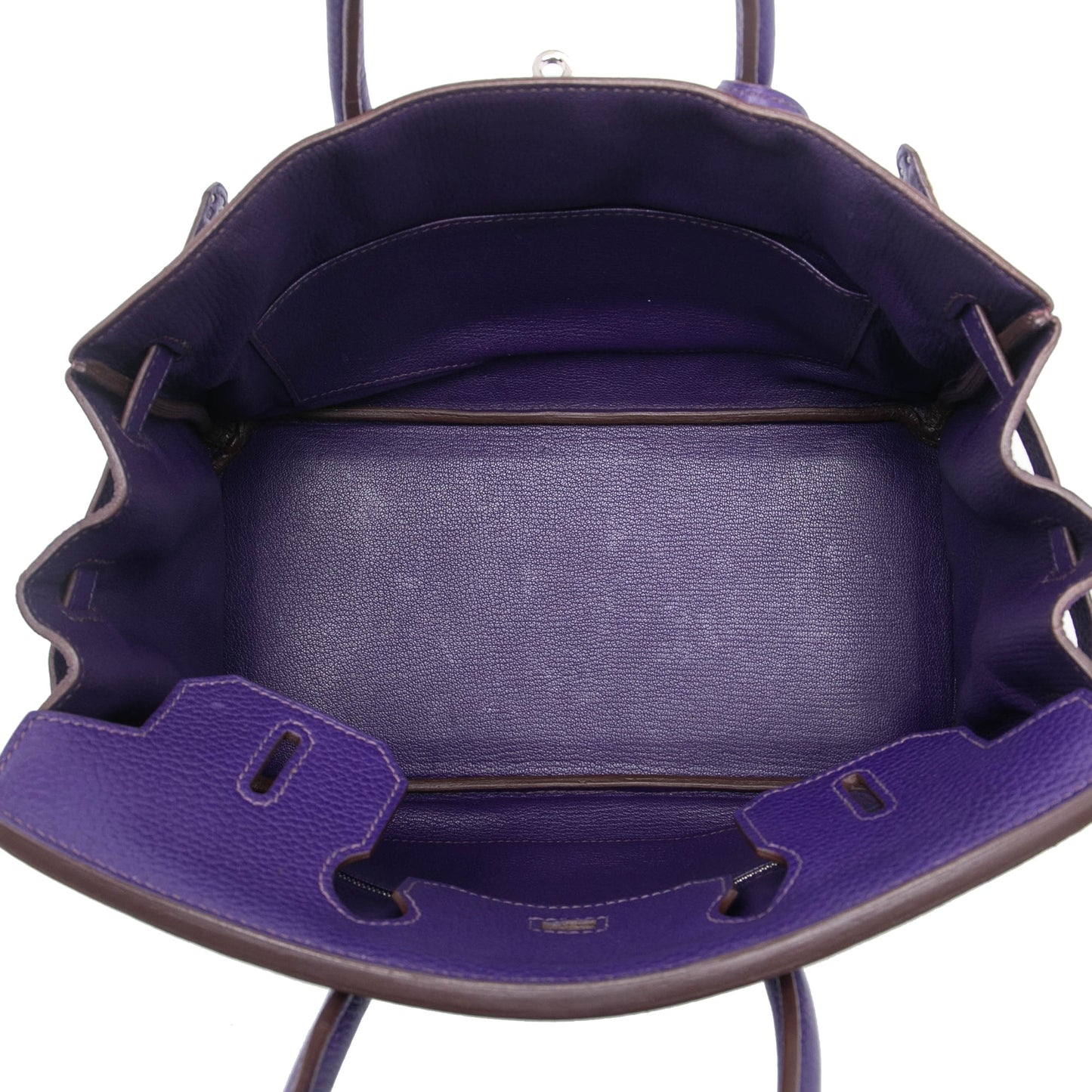 Gebraucht: Hermès Clemence Birkin 30 – Iris Purple (2010)