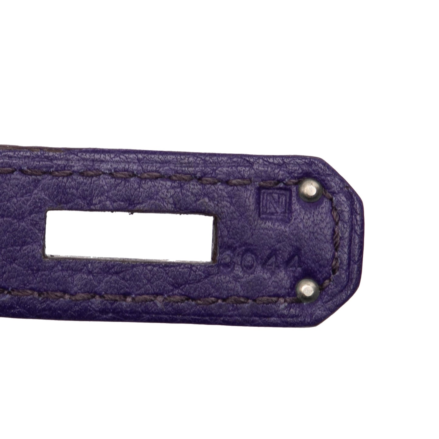 Gebraucht: Hermès Clemence Birkin 30 – Iris Purple (2010)