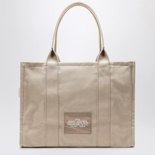 Marc Jacobs Beige Canvas Large Tote Bag