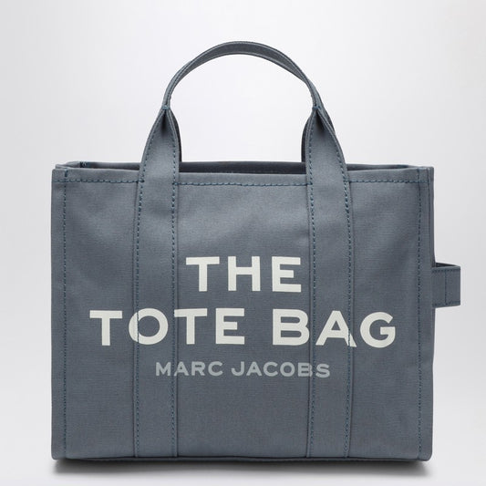 Marc Jacobs The Medium Tote Bag Blue In Cotton
