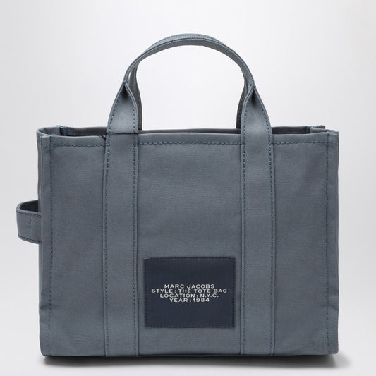 Marc Jacobs The Medium Tote Bag Blue In Cotton