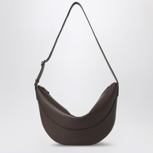 The Row Brown Leather Jouve Bag