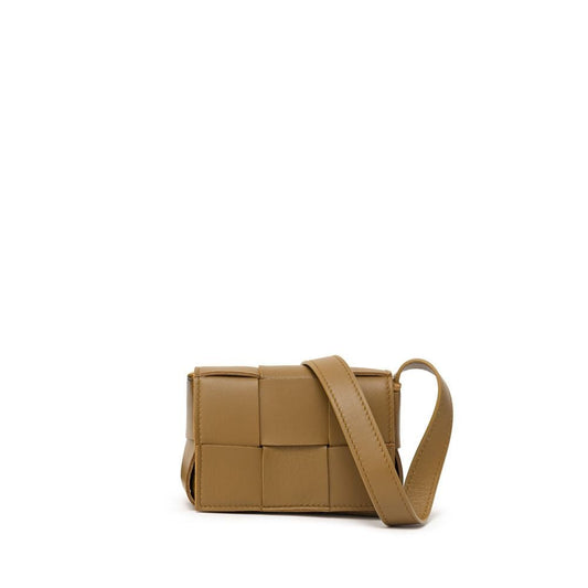 Bottega Veneta Brown Leather Shoulder Bag Handbag Bottega Veneta