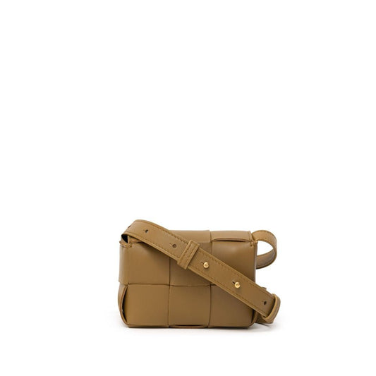 Bottega Veneta Brown Leather Shoulder Bag Handbag Bottega Veneta