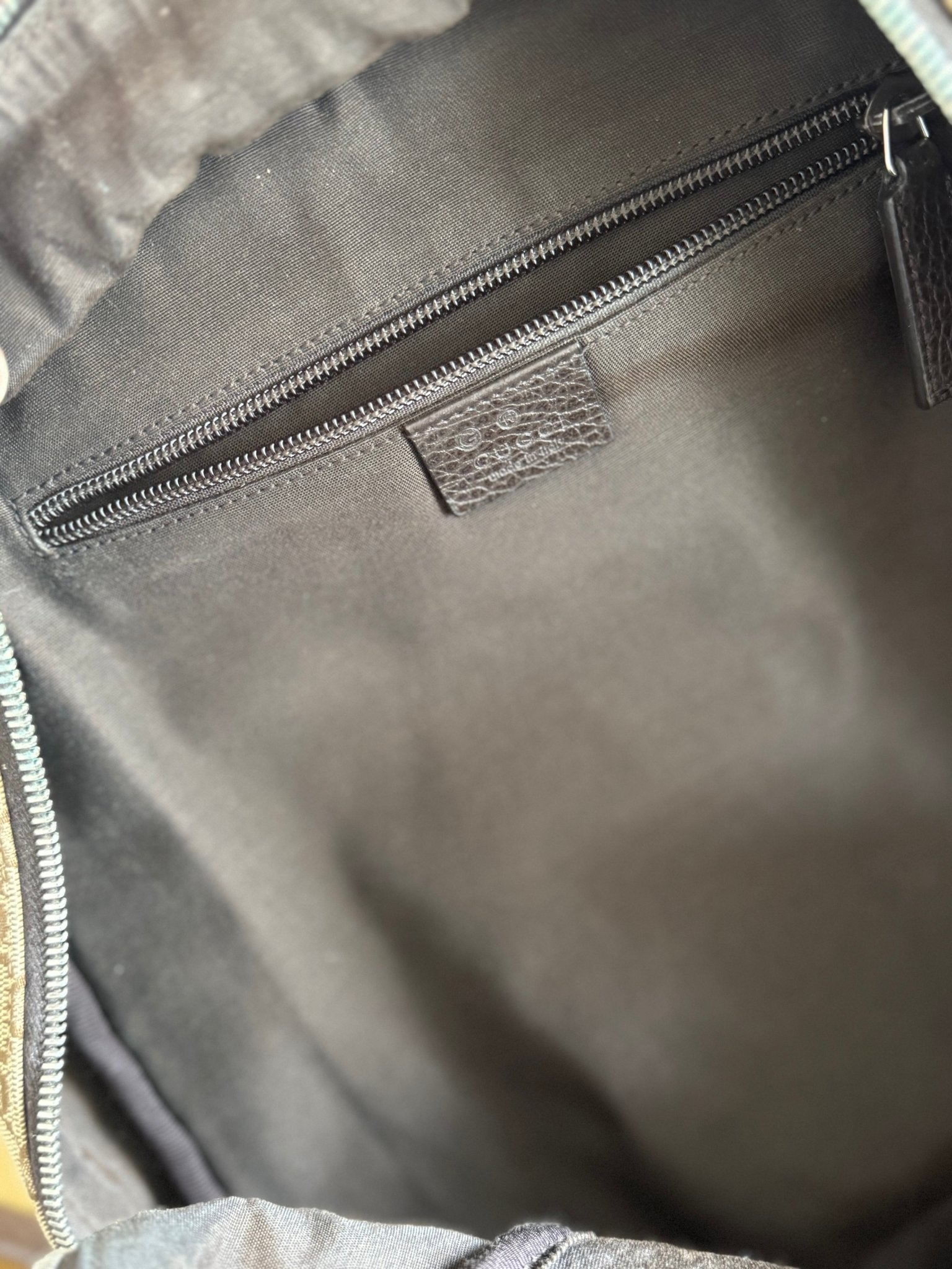 Gucci Eden GG Canvas Backpack at The Platonist