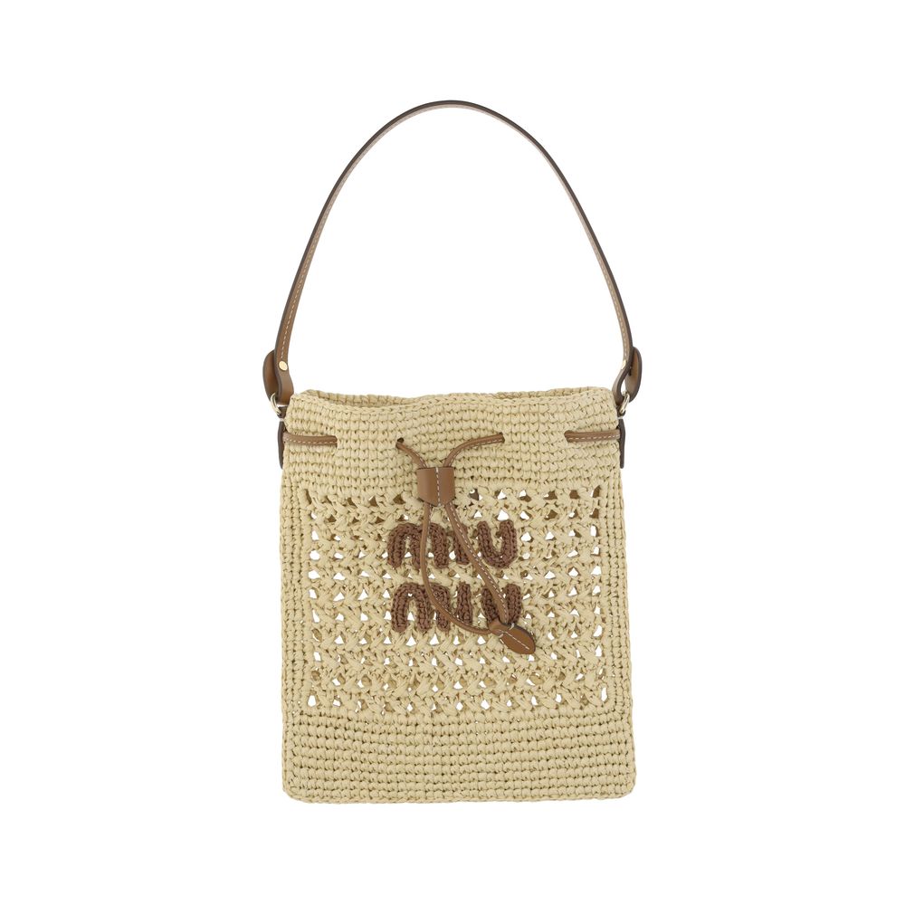 Miu Miu Raffia Handbag Handbag Miu Miu