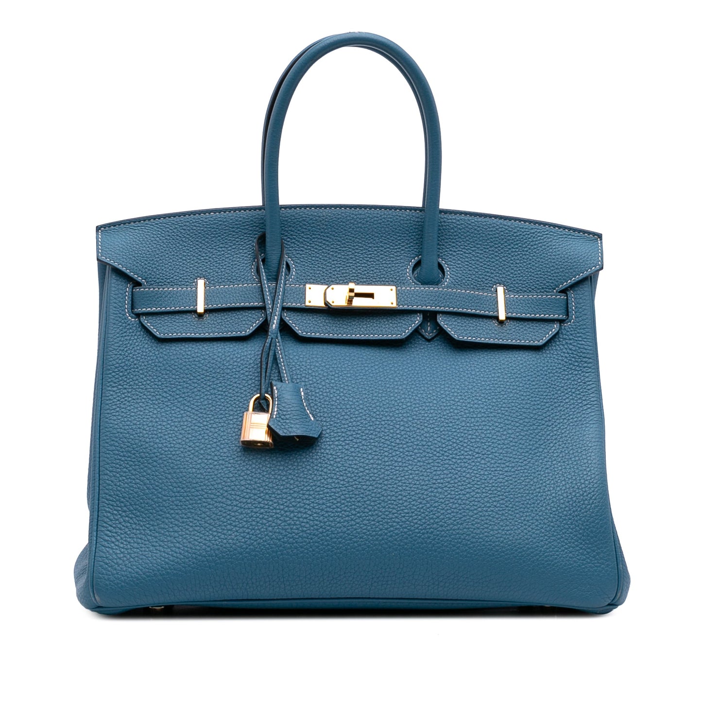 Occasion: Hermès Birkin 35 Retourne – Cuir Togo (Cobalt, 2012)