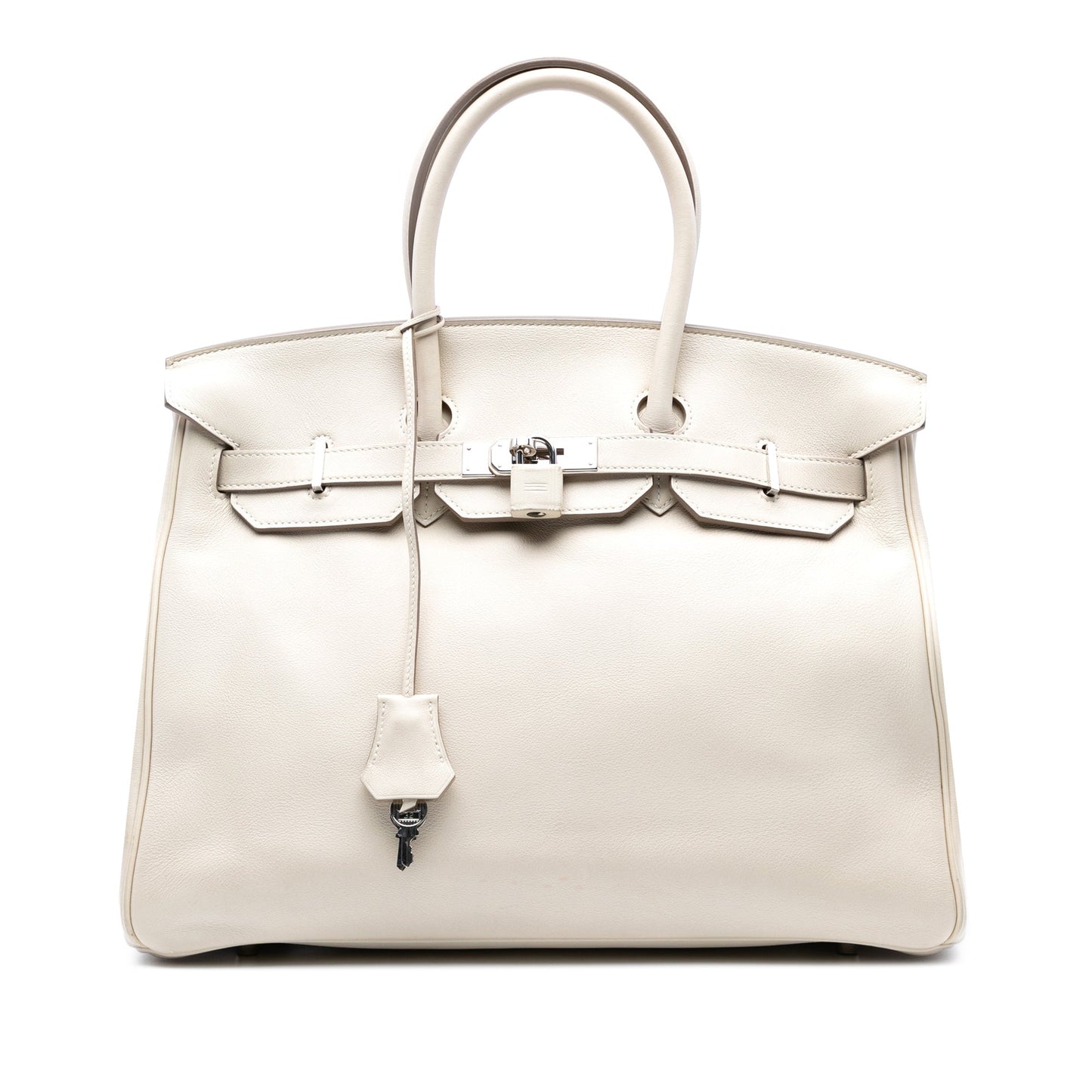 Gebraucht: Hermès Birkin 35 Retourne – Swift Leather (Béton, 2011)