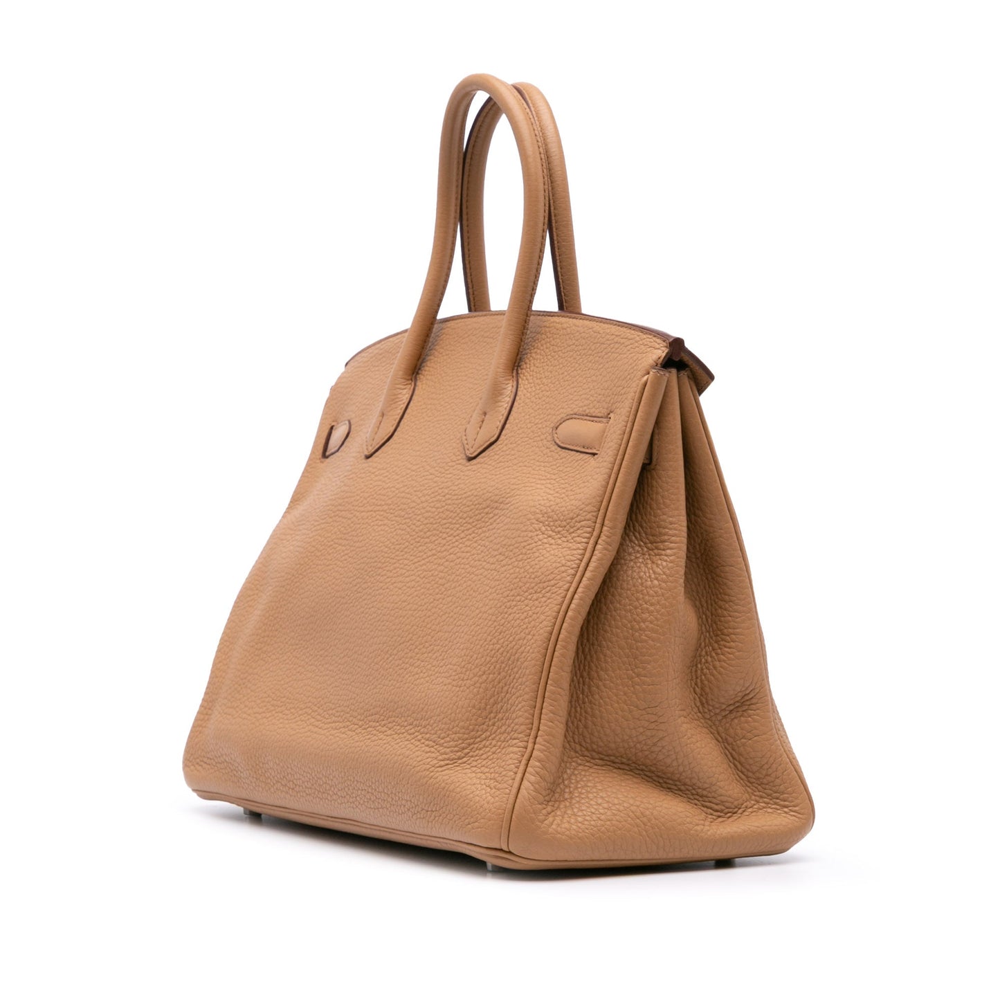 Occasion : Hermès Birkin 35 Retourne – Cuir Togo (Biscuit, 2010)