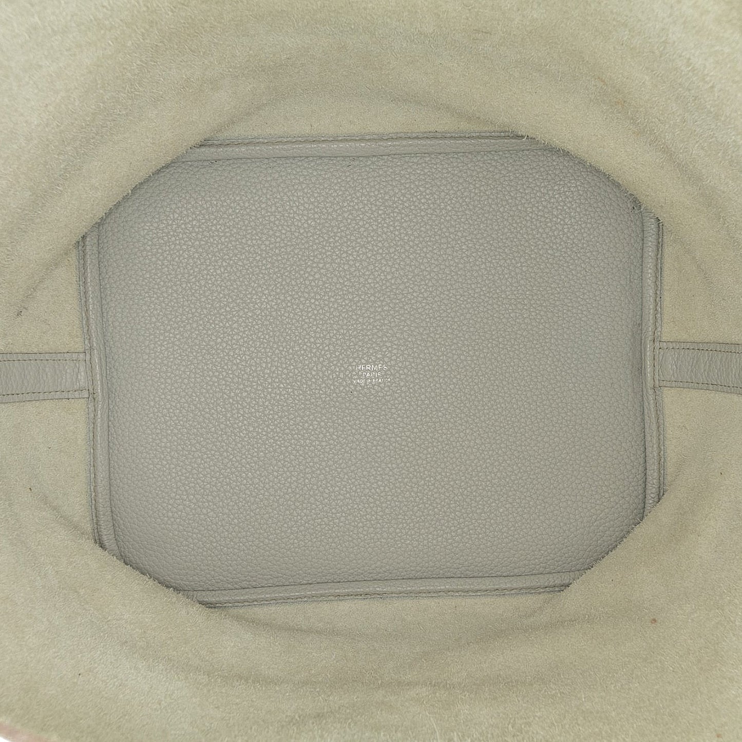 Occasion : Sac Hermès Picotin Lock 26 – Cuir Clémence (Bleu pâle, 2014)