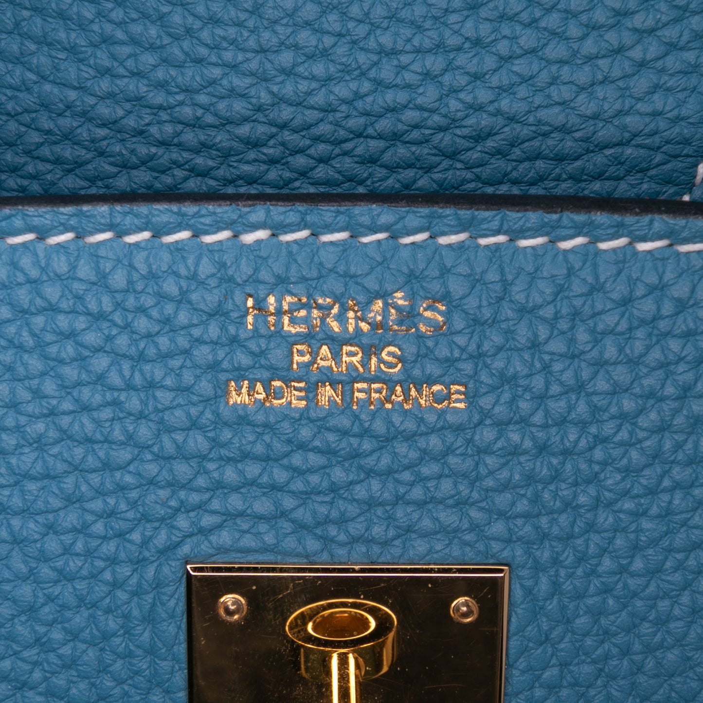 Occasion: Hermès Birkin 35 Retourne – Cuir Togo (Cobalt, 2012)