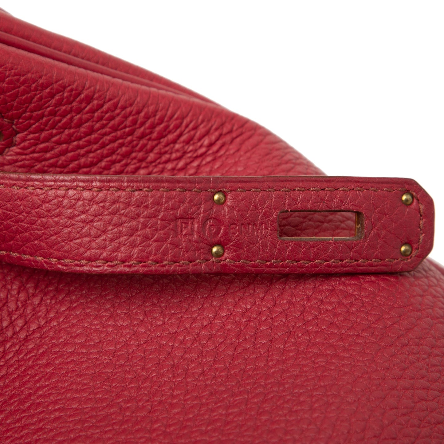 Occasion : Hermès Togo Birkin Retourne 35 - Rouge Casaque (2012)