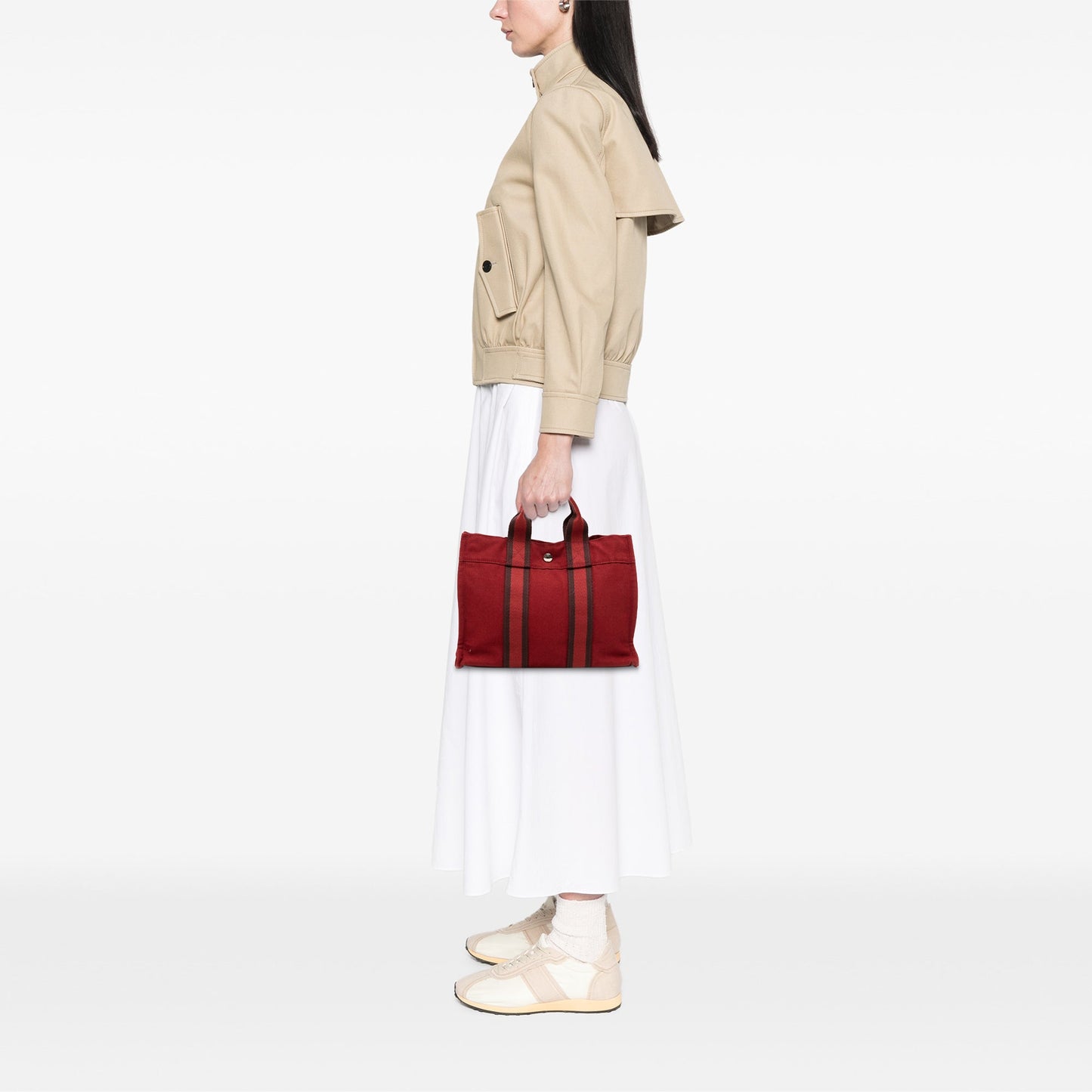 Gebraucht: Hermès Canvas Fourre Tout PM